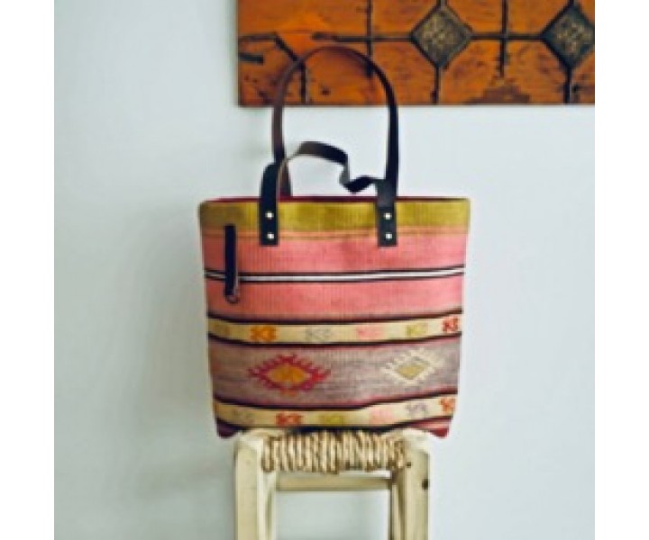 Kilim Dokuma Omuz Çantası