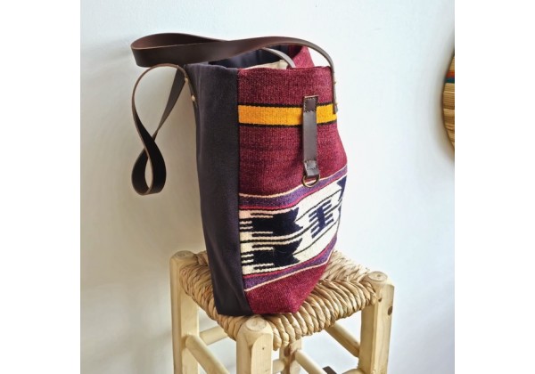 Kilim Dokuma Omuz Çantası