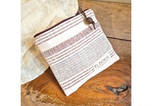 Handwoven Textile Pouch Bag