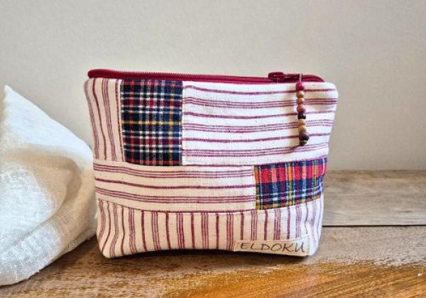 Handwoven Textile Pouch Bag Mix