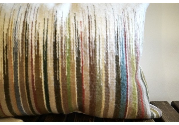 Woven Woolen Cushion