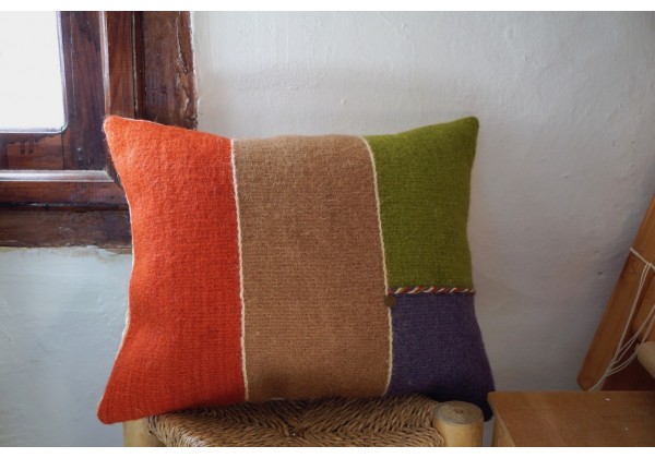 Woven Woolen Cushion