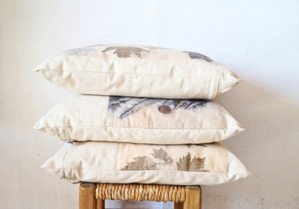 Ekoprint Keten Dokuma Kirlent (Doğa)